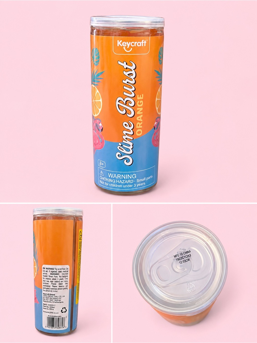 Craft Slime Burst Orange Jar